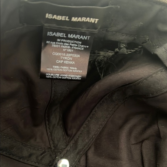 Isabel Marant Gray Cap - Picture 3 of 5